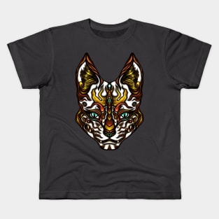 Kitsune Mask Kids T-Shirt